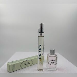 NWT Prada Les Infusions Ginger Rhubarb travel mini gift 2pcs luxury gift bundle